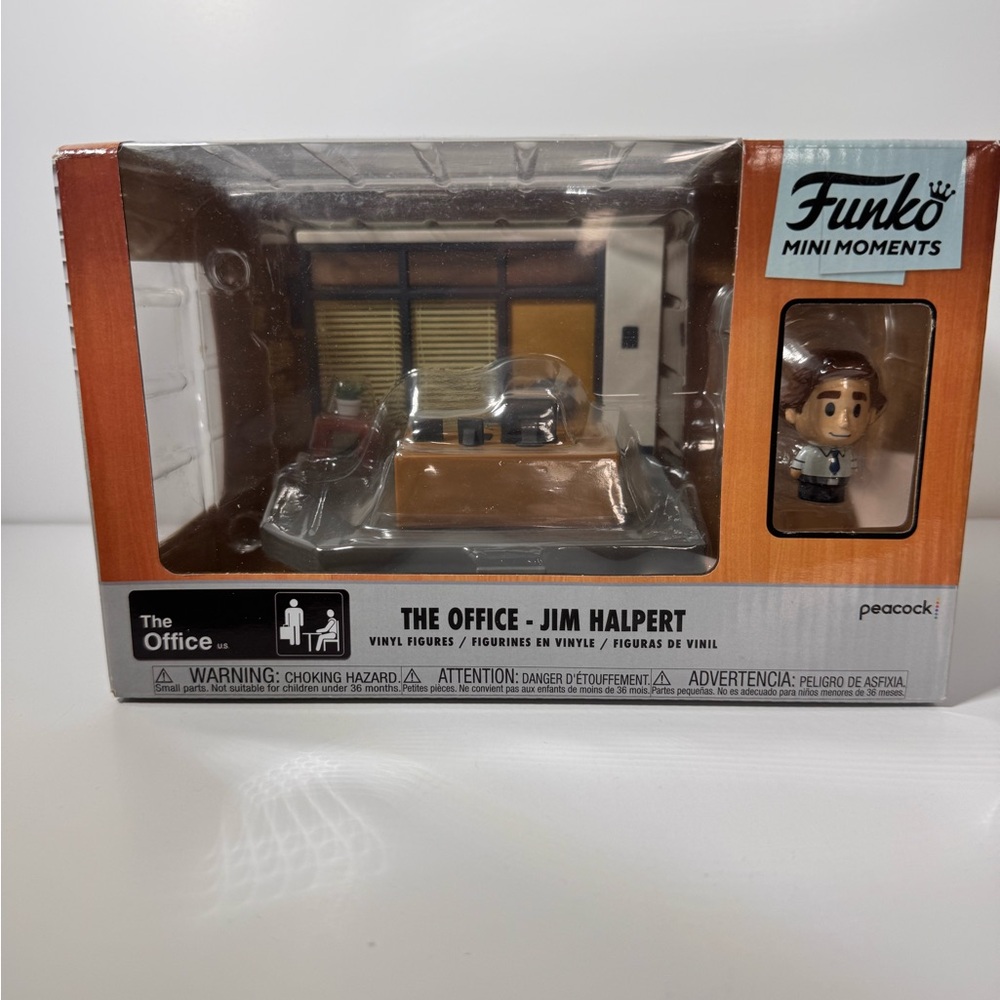 Funko Mini Moments The Office  Jim Halpert Desk Playset New In Box